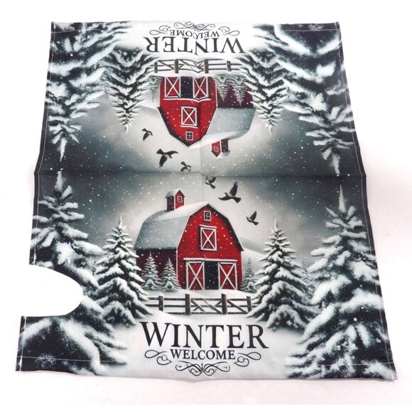 Christmas Winter Standard Mail Box Cover 18X21" Magnetic New - Picture 3 of 3